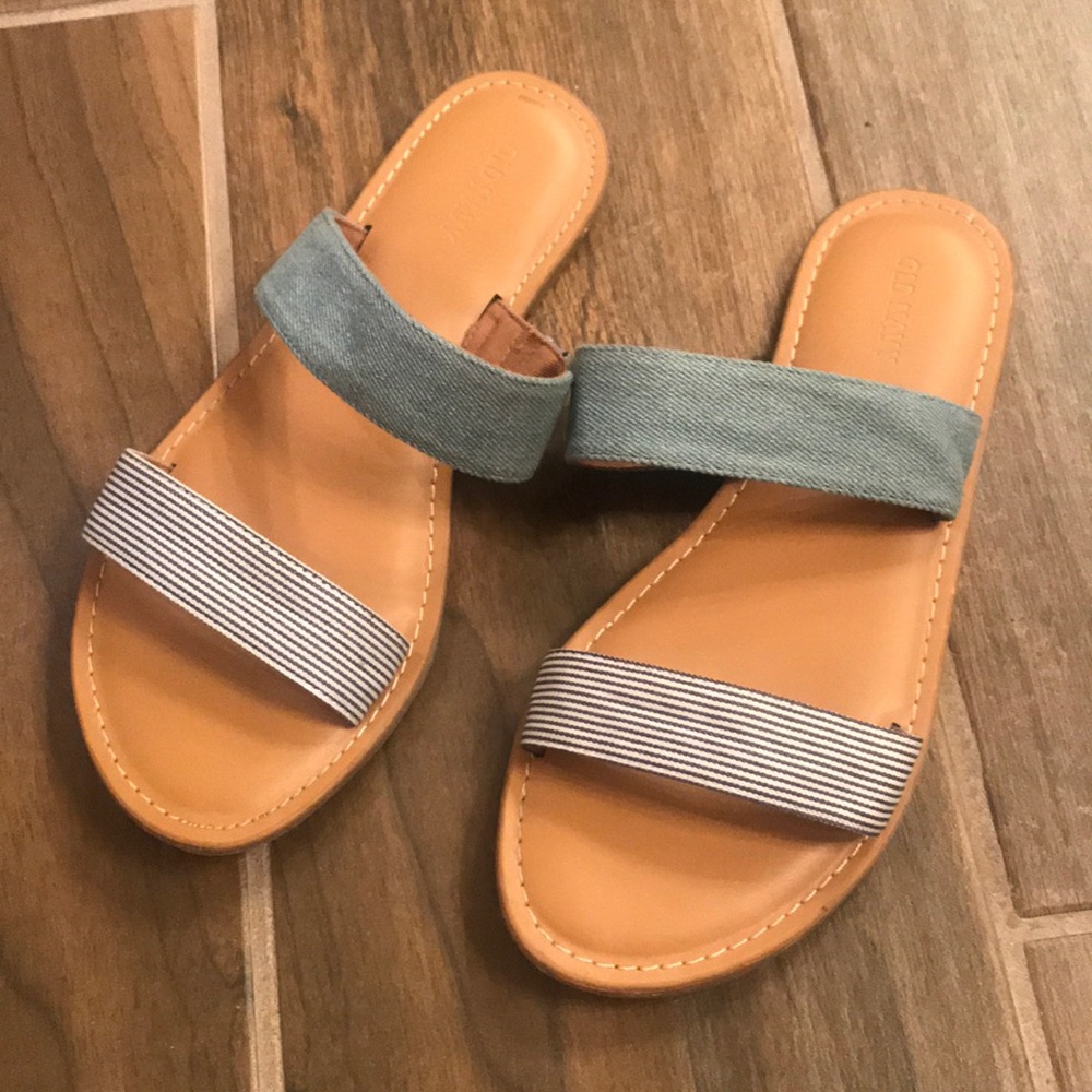 Blue Sandals